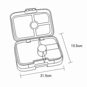 Yumbox original - true blue monster tray